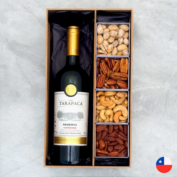 Box Sublime Vinho Tarapacá Reserva Carmenère